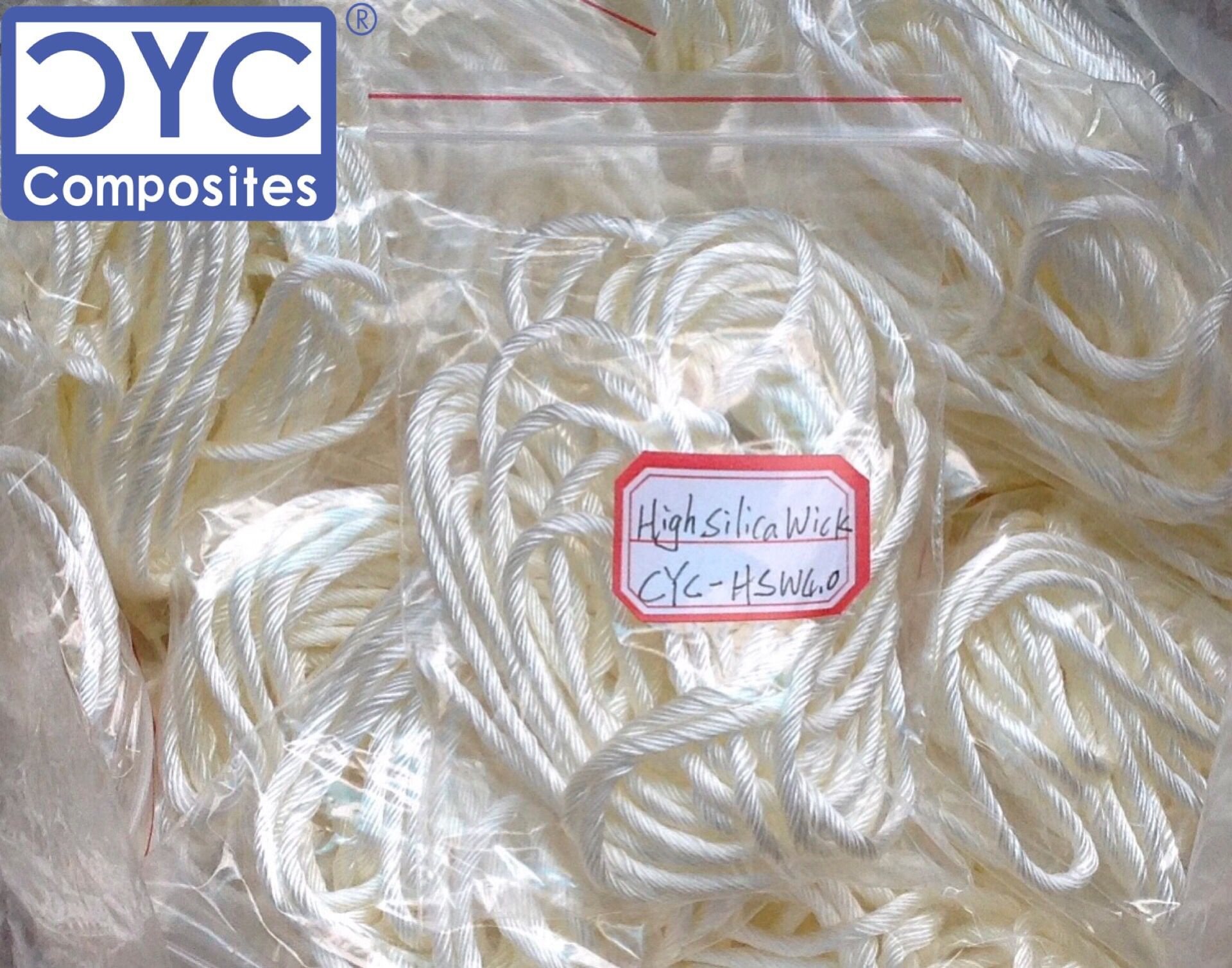CYC High Silica Glass Fiber Rope