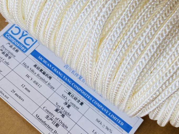 CYC High Silica Glass Fiber Braided Rope (HCYBR)