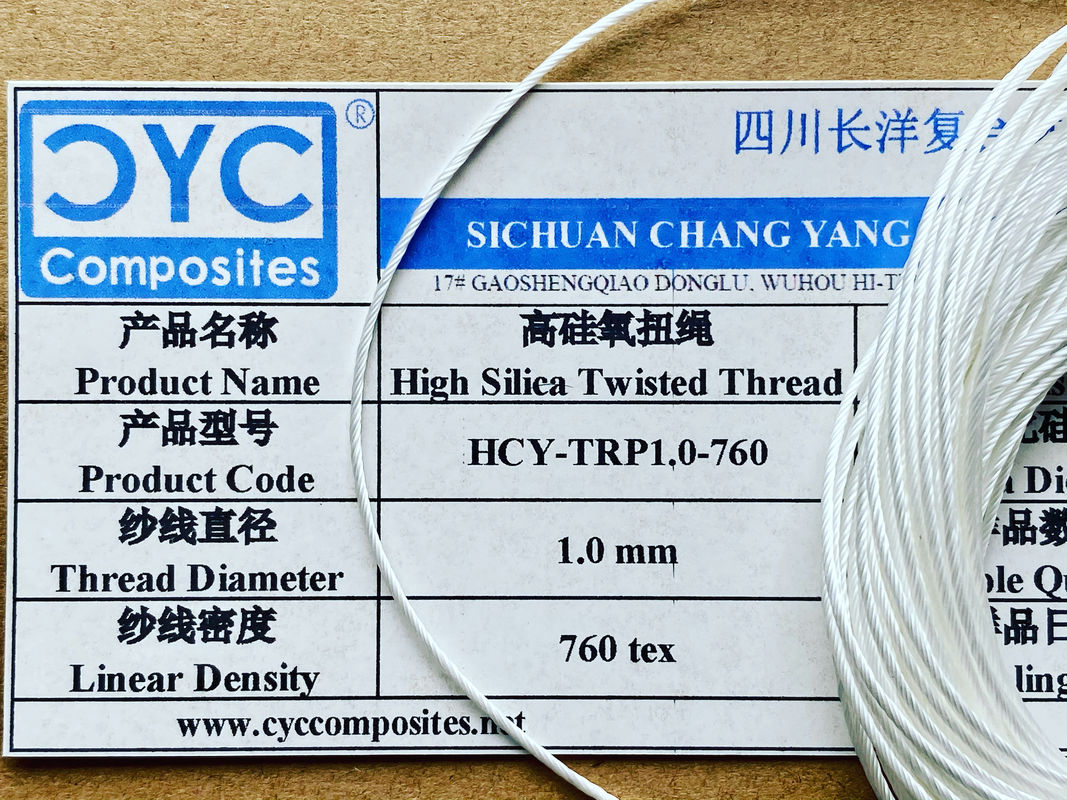 CYC High Silica Glass Fiber Twisted Wick